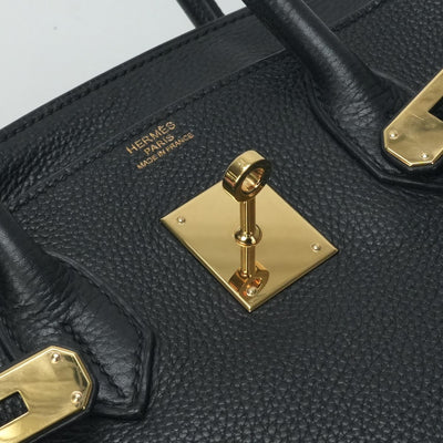 HERMES 爱马仕 Birkin 30 Birkin 30 手提袋多哥黑金硬件