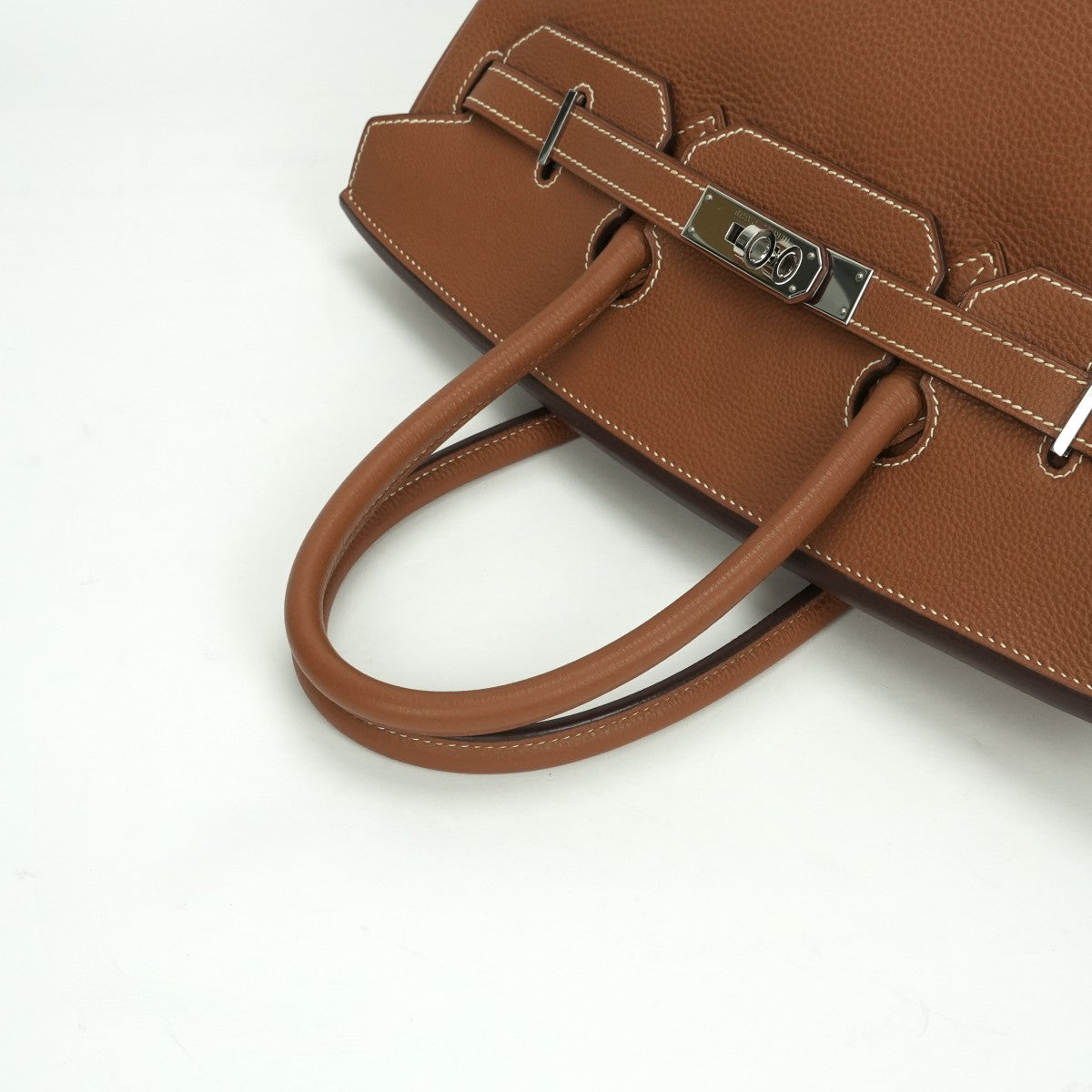HERMES HERMES Birkin 35 Birkin 35 Tote bag Togo Gold Brown Brown Silver hardware