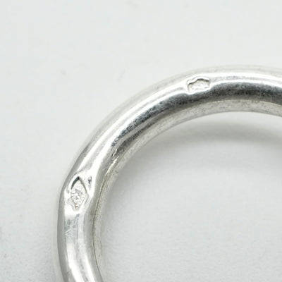 HERMES 헤르메스 Chaine d'Ancre Chaine d'Ancre 팔찌 뱅글 커프 925 실버 빈티지 골동품 인쇄 마르지엘라 기간의 희귀 희귀
