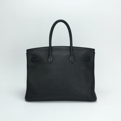 HERMES HERMES Birkin 35 Birkin 35 Tote bag Togo Noir Black Silver hardware