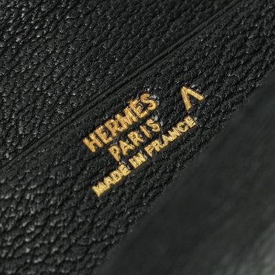 エルメス HERMES オオサカ 財布 長財布 ロングウォレット ポロサス クロコダイル ノワール noir ブラック Black 黒