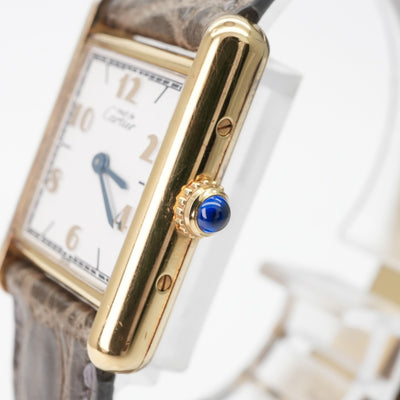CARTIER Cartier MustTank SM MustTank Watch Wristwatch