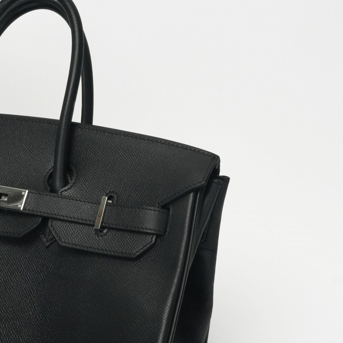 エルメス HERMES バーキン35 バーキン 35 バッグ トートバッグ エプソン ノワール ブラック 黒 シルバー金具 ヴォーエプソン