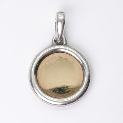 HERMES 헤르메스 세리에 세리에 목걸이 펜던트 choker au750/ag925 골드 헤르메스 코인 메달 콤비