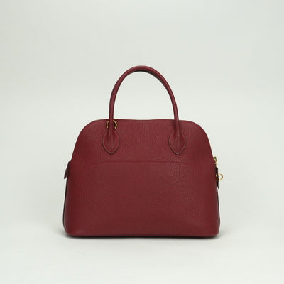 エルメス HERMES ボリード31 ボリード 31 バッグ トートバッグ ショルダーバッグ ヴァッシュリエジェ ルージュアッシュ RougeH レッド red 赤 ゴールド金具 ハンドバッグ