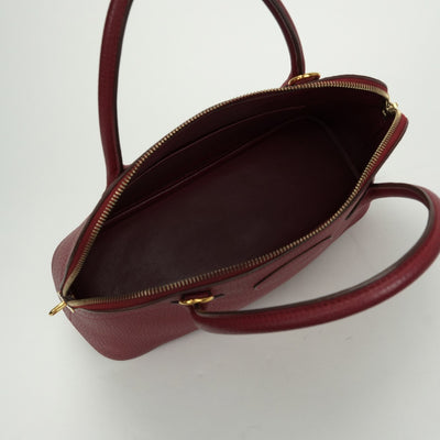 エルメス HERMES ボリード31 ボリード 31 バッグ トートバッグ ショルダーバッグ ヴァッシュリエジェ ルージュアッシュ RougeH レッド red 赤 ゴールド金具 ハンドバッグ