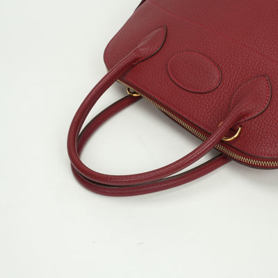 エルメス HERMES ボリード31 ボリード 31 バッグ トートバッグ ショルダーバッグ ヴァッシュリエジェ ルージュアッシュ RougeH レッド red 赤 ゴールド金具 ハンドバッグ
