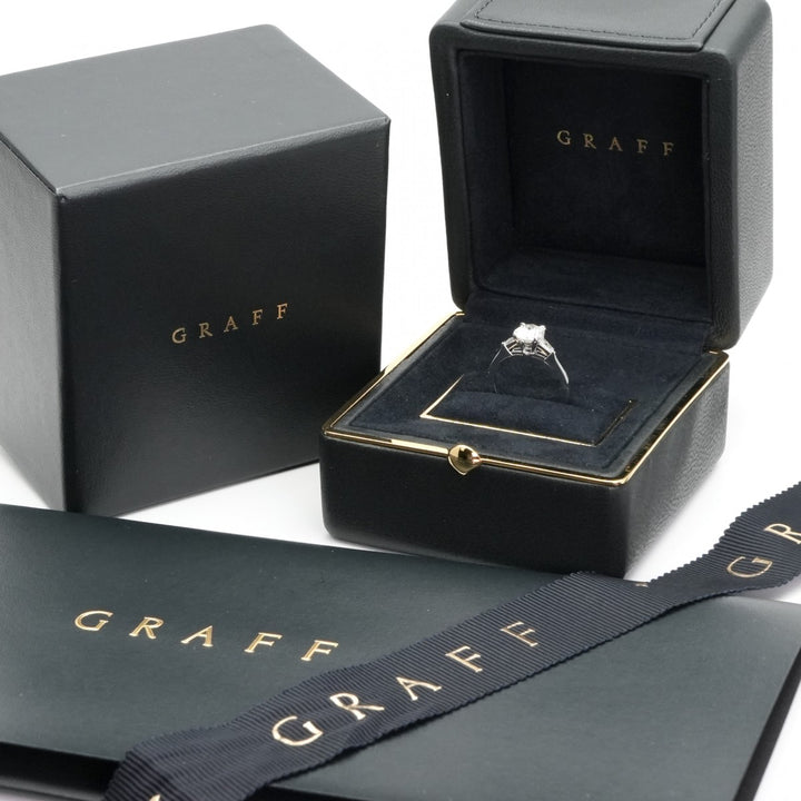 グラフリングケース　リボン付き グラフ Graff リングケース リボン付き グラフリングケース リボン付き