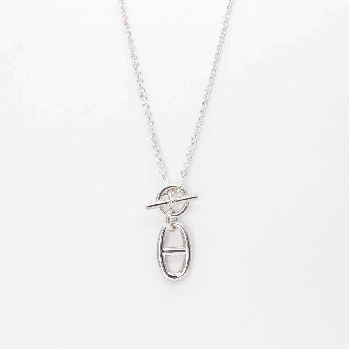 HERMES 헤르메스 Chaine d'Ancre Chaine d'Ancre 목걸이, 펜던트, 초커, 실버,