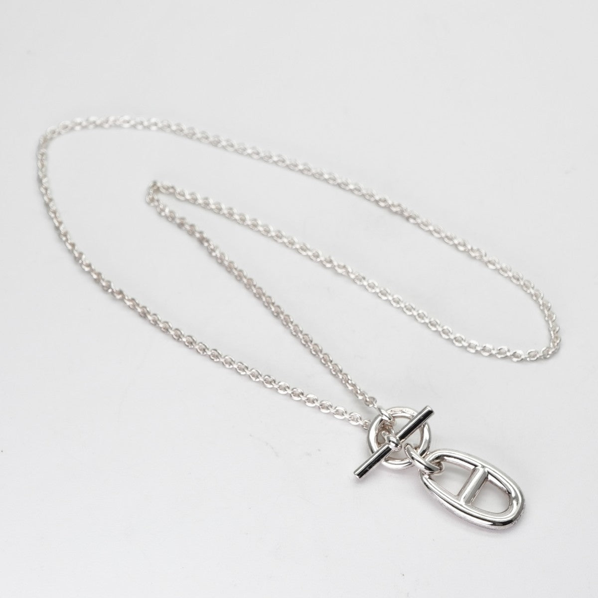 HERMES 헤르메스 Chaine d'Ancre Chaine d'Ancre 목걸이, 펜던트, 초커, 실버,