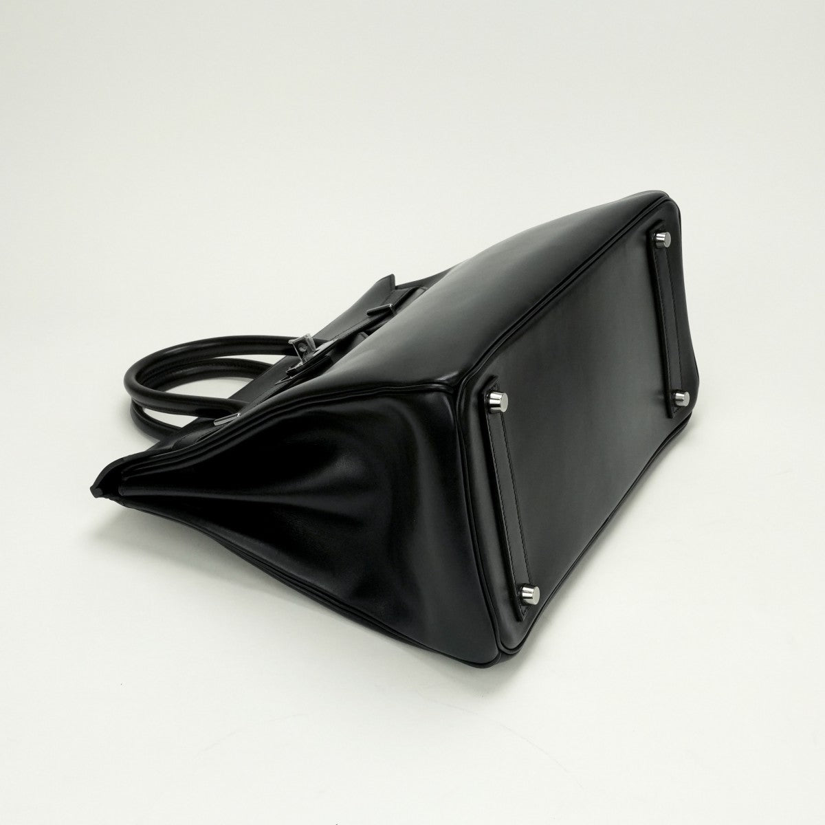 HERMES HERMES Haut a courroies 32 Haut a courroies 32 Bag, Tote Bag, Box Calf, Noir, Black, Silver