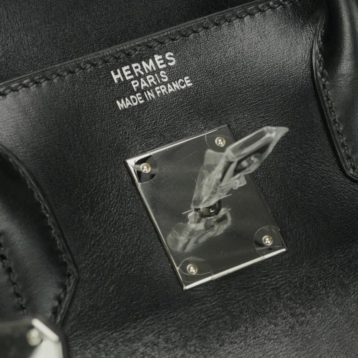 HERMES HERMES Haut a courroies 32 Haut a courroies 32 Bag, Tote Bag, Box Calf, Noir, Black, Silver