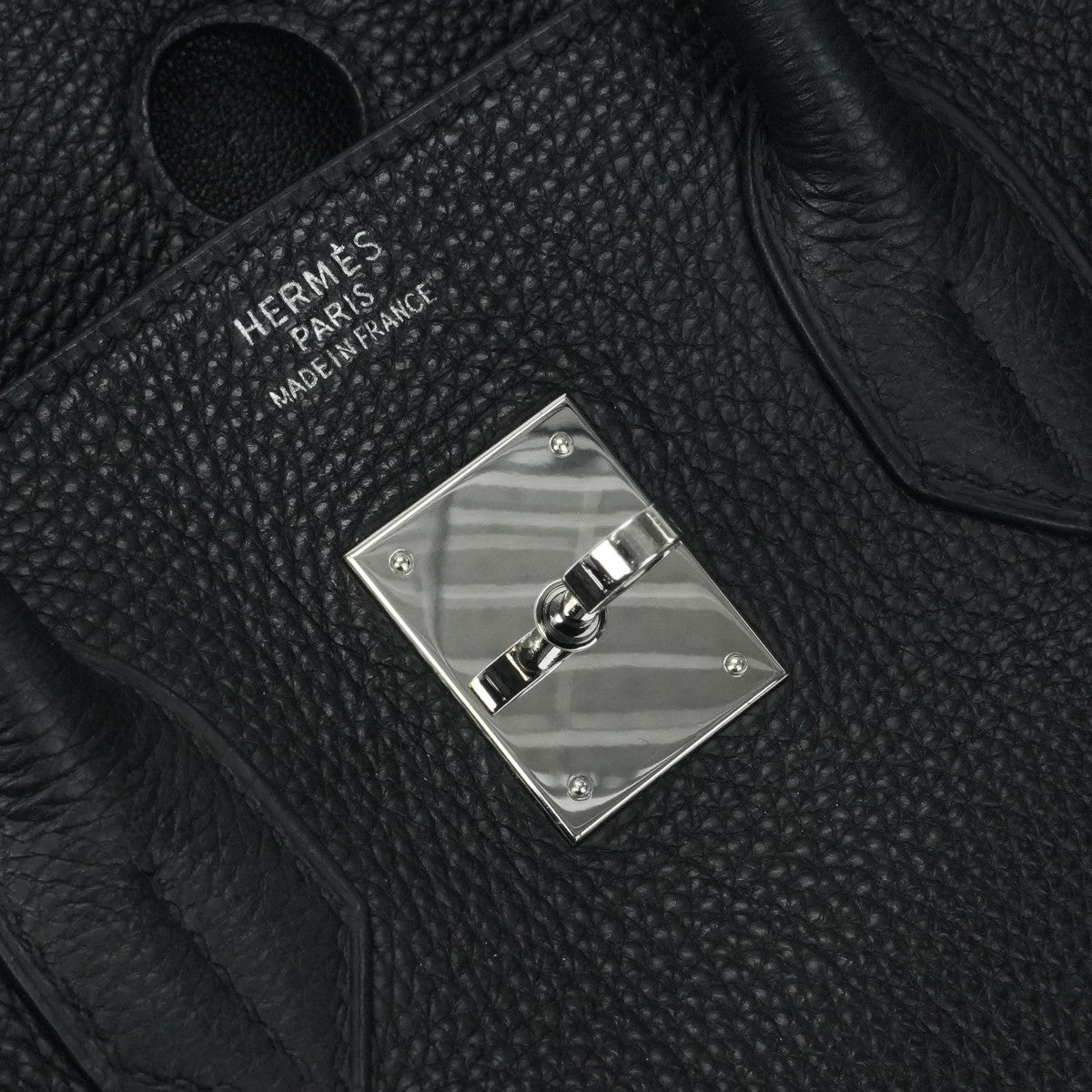 エルメス HERMES バーキン35 バーキン 35 バッグ トートバッグ トゴ ノワール ブラック 黒 シルバー金具