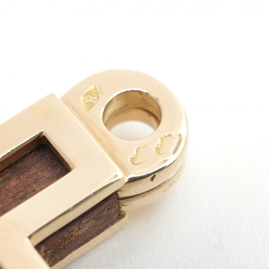エルメス HERMES クロス クロス ネックレス ペンダント チョーカー 750