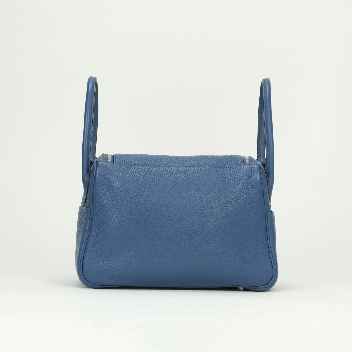 HERMES HERMES Lindy 26 Lindy 26 Verso Tote bag Toryon Clemence Blue Agat Grimoett Blue Grey Blue Silver Metal Fitting Handbag Shoulder Bag 2way