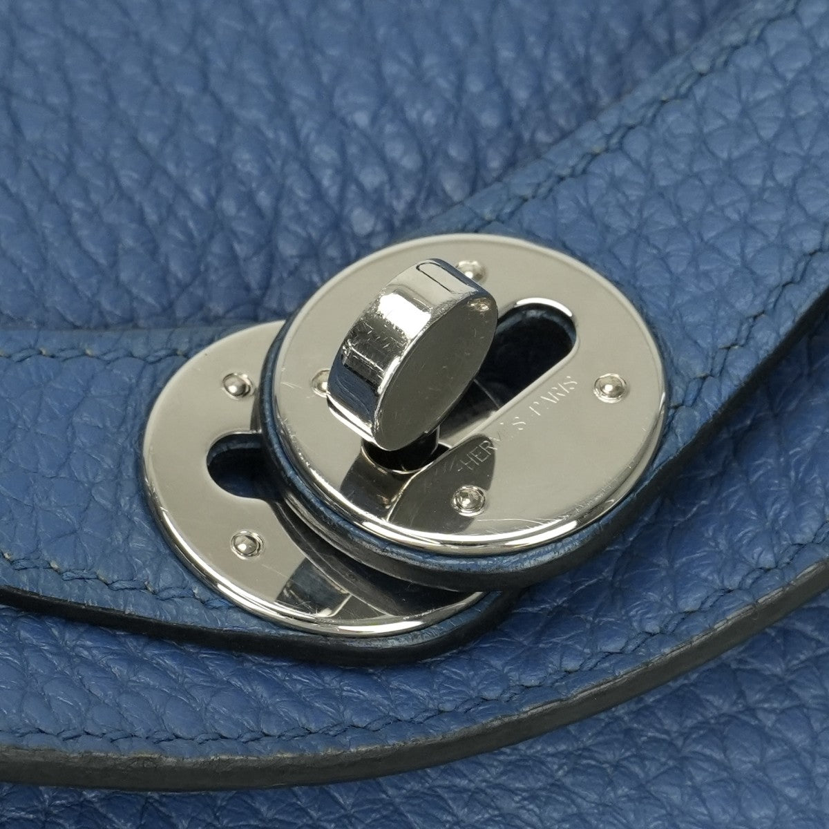 HERMES HERMES Lindy 26 Lindy 26 Verso Tote bag Toryon Clemence Blue Agat Grimoett Blue Grey Blue Silver Metal Fitting Handbag Shoulder Bag 2way