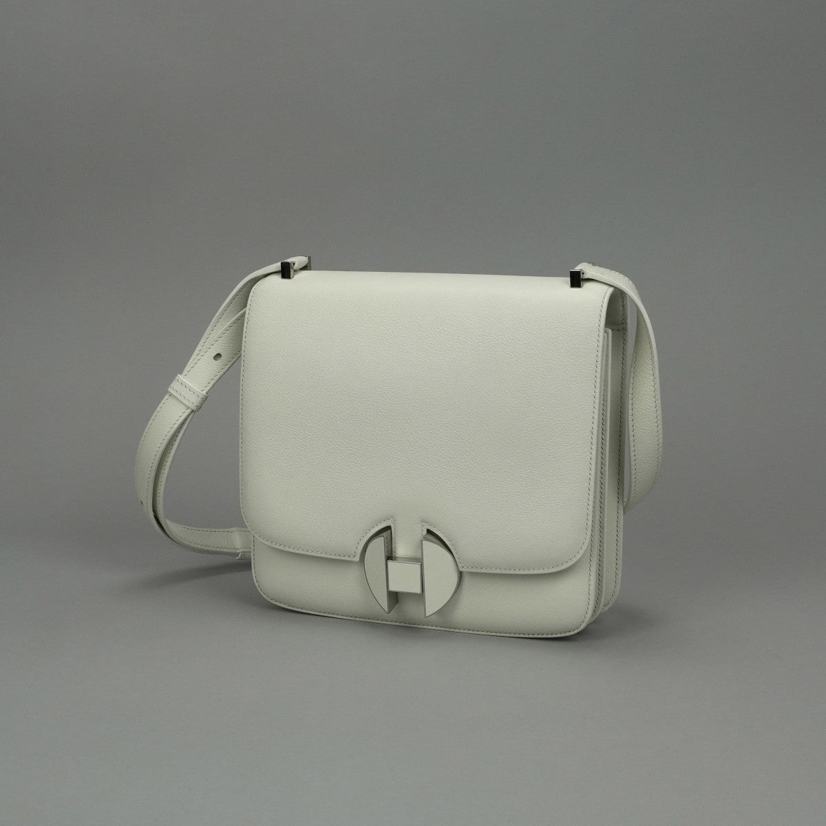エルメス HERMES サックエルメス2002 サック エルメス 2002 バッグ ショルダーバッグ クレ Craie ベージュ beige シルバー金具