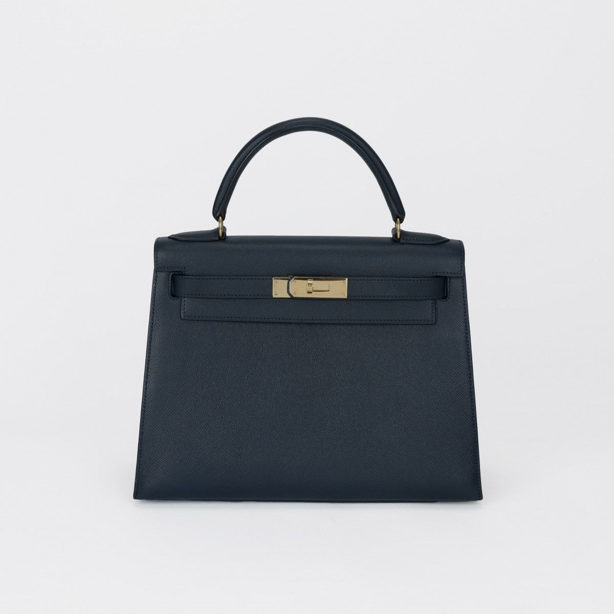 エルメス HERMES ケリー28 ケリー 28 バッグ トートバッグ ショルダーバッグ クシュベル ネイビー 青 紺 ゴールド金具 エプソン ヴォーエプソン
