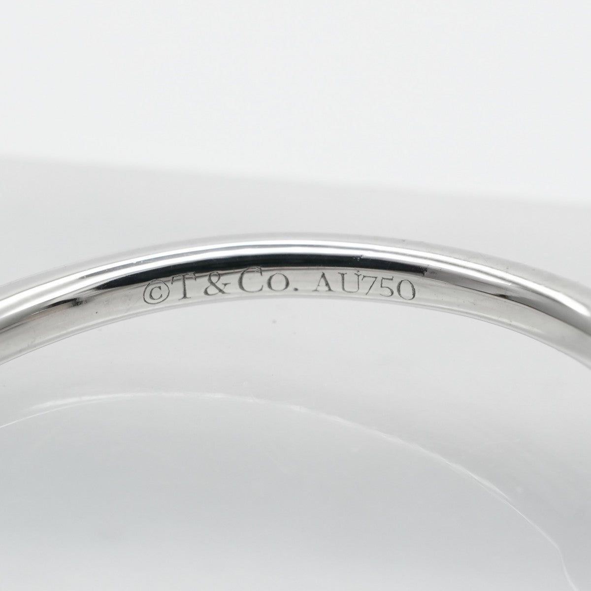 ティファニー TIFFANY&Co. ワイヤー リング Tワイヤー 18K ホワイトゴールド ティファニー T リング 指輪 750WG シルバー ダイヤモンド 　ホワイトゴールド