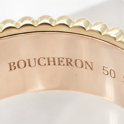 BOUCHERON Boucheron Quatre Classic Ring Small Quatre ring Quatre Classic Ring 750黄金粉红色白色金色黄金棕色黄金黄金白色金色粉红色棕色棕色PVD