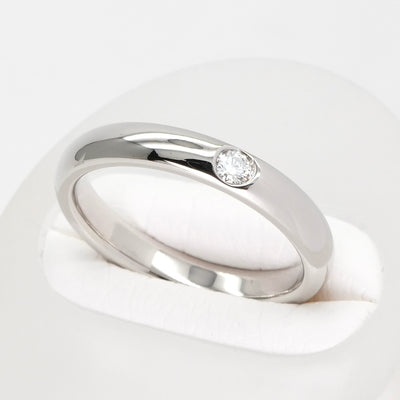 HARRY WINSTON 해리 윈스턴 라운드 컷 결혼 반지 라운드 컷 결혼 반지 클래식 다이아몬드 밴드 링 링 링 PT950 실버 웨딩 링 결혼 반지 플래티넘