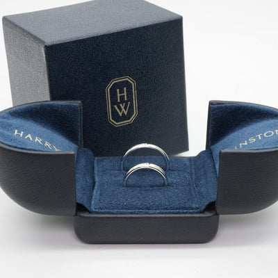 HARRY WINSTON HARRY WINSTON Round Cut Marriage Ring Round Cut Marriage Ring Classic Diamond Band Ring Ring Pt950 Silver Wedding Ring Marriage Ring Platinum