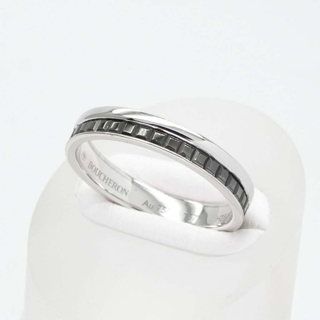 ブシュロン BOUCHERON キャトル ブラック リング ハーフ
