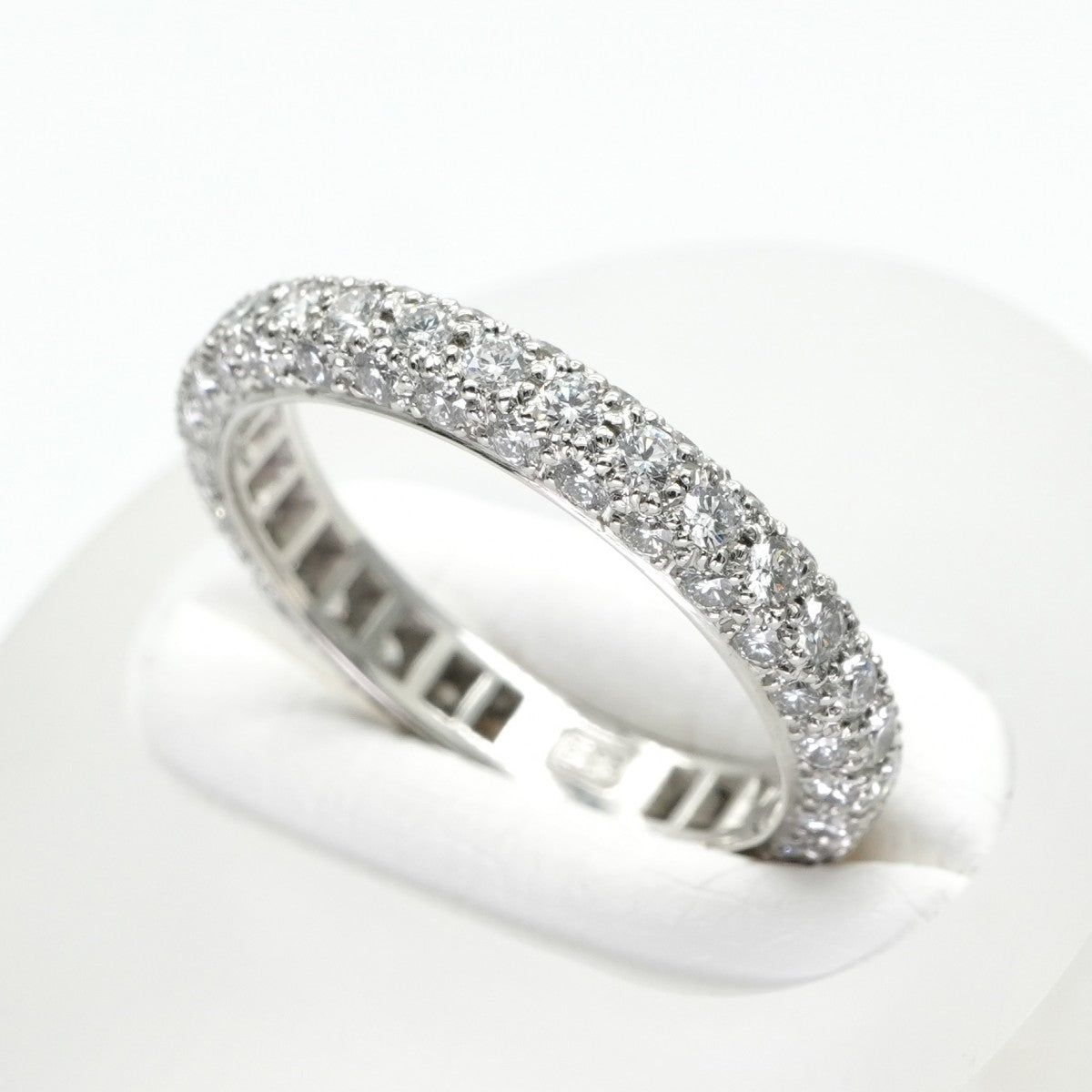 HARRY WINSTON 哈里·温斯顿戒指PT950银色全永恒戒指铂金