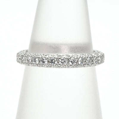 HARRY WINSTON 哈里·温斯顿戒指PT950银色全永恒戒指铂金