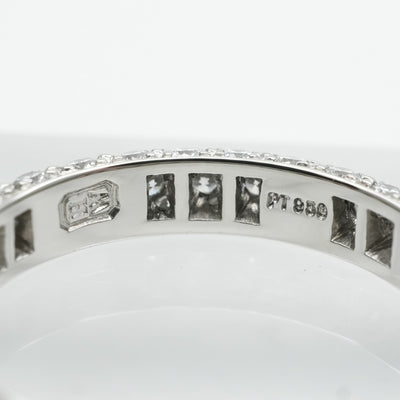 HARRY WINSTON 哈里·温斯顿戒指PT950银色全永恒戒指铂金