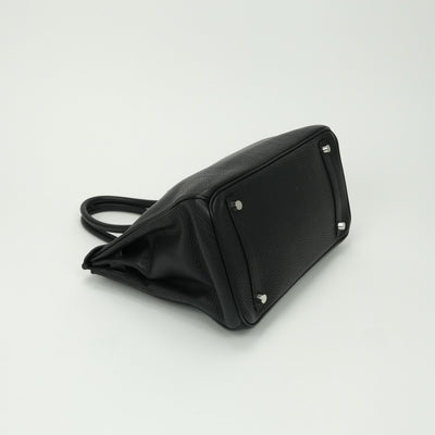 エルメス HERMES バーキン40 バーキン 40 バッグ トートバッグ トゴ ノワール Noir ブラック black 黒 シルバー金具
