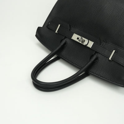 エルメス HERMES バーキン40 バーキン 40 バッグ トートバッグ トゴ ノワール Noir ブラック black 黒 シルバー金具