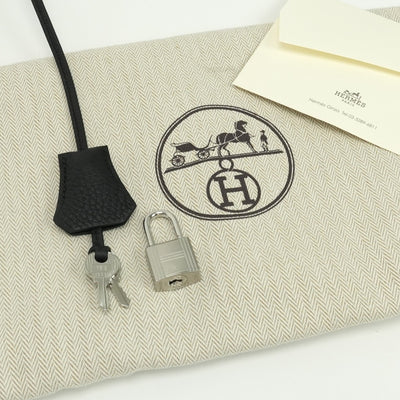 エルメス HERMES バーキン40 バーキン 40 バッグ トートバッグ トゴ ノワール Noir ブラック black 黒 シルバー金具