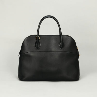 HERMES 爱马仕 Bolide 35 Bolide 35 袋，手提袋，gulliver黑色，黑色，金色配件