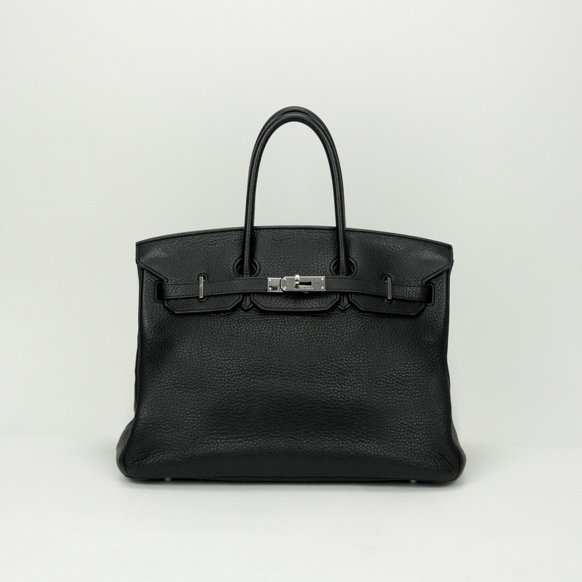 HERMES HERMES Birkin 35 Birkin 35 Tote bag Toryon Clemence Noir Black Silver Metal Fittings Handbag