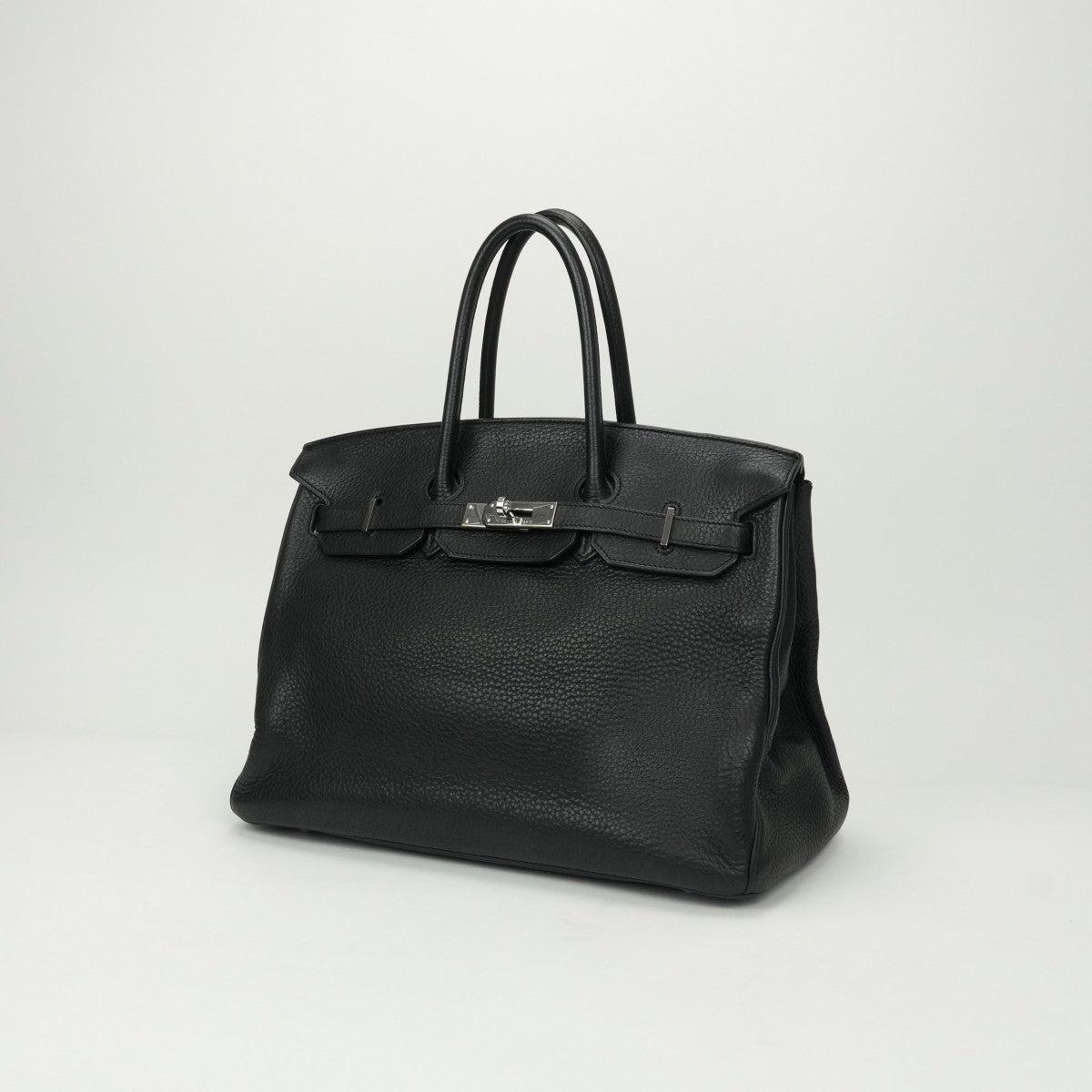 HERMES HERMES Birkin 35 Birkin 35 Tote bag Toryon Clemence Noir Black Silver Metal Fittings Handbag