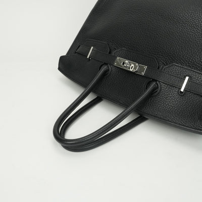HERMES HERMES Birkin 35 Birkin 35 Tote bag Toryon Clemence Noir Black Silver Metal Fittings Handbag