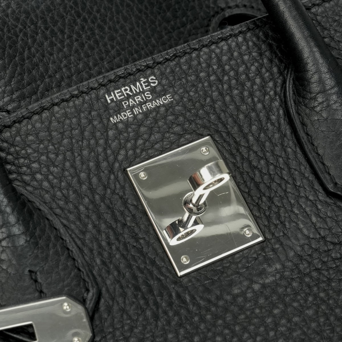 HERMES HERMES Birkin 35 Birkin 35 Tote bag Toryon Clemence Noir Black Silver Metal Fittings Handbag