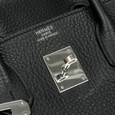 HERMES HERMES Birkin 35 Birkin 35 Tote bag Toryon Clemence Noir Black Silver Metal Fittings Handbag