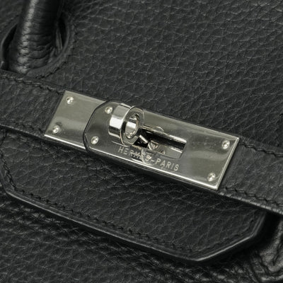 HERMES HERMES Birkin 35 Birkin 35 Tote bag Toryon Clemence Noir Black Silver Metal Fittings Handbag