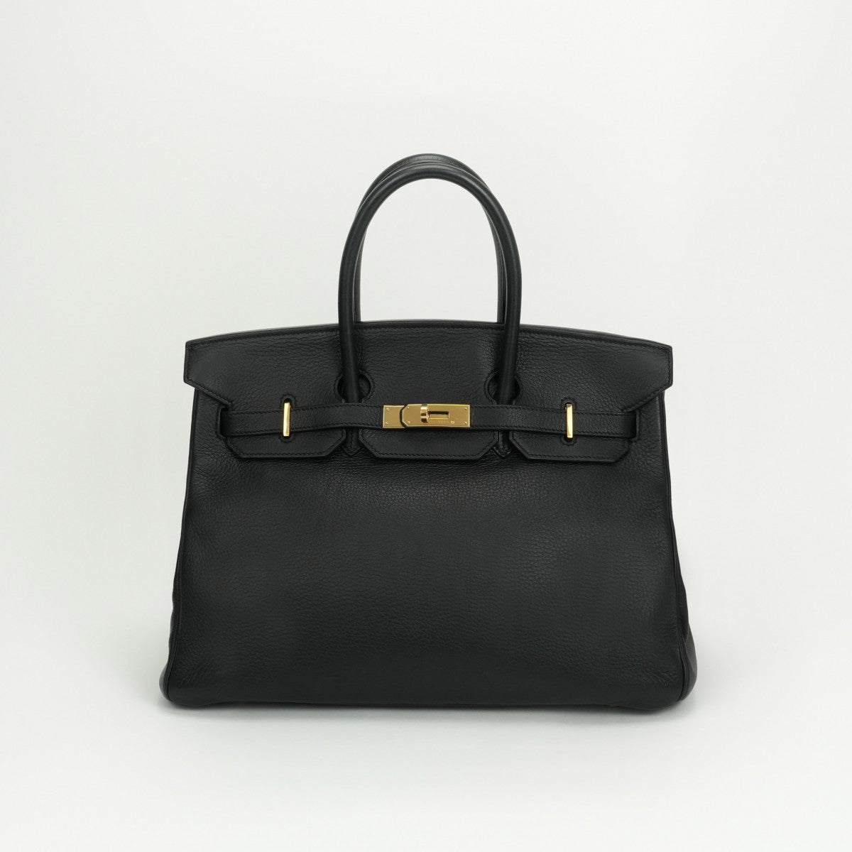 HERMES HERMES Birkin 35 Birkin 35 Tote bag Togo Noir Noir Black Black Gold hardware Birkin Togo tote bag