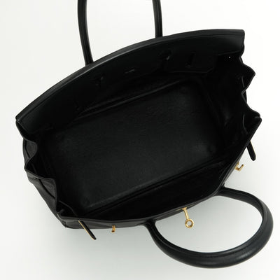 HERMES HERMES Birkin 35 Birkin 35 Tote bag Togo Noir Noir Black Black Gold hardware Birkin Togo tote bag