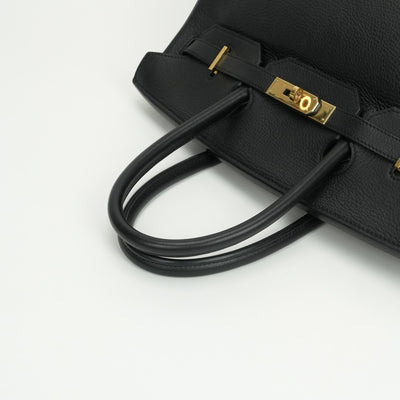 HERMES HERMES Birkin 35 Birkin 35 Tote bag Togo Noir Noir Black Black Gold hardware Birkin Togo tote bag