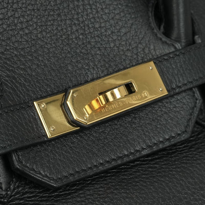 HERMES HERMES Birkin 35 Birkin 35 Tote bag Togo Noir Noir Black Black Gold hardware Birkin Togo tote bag