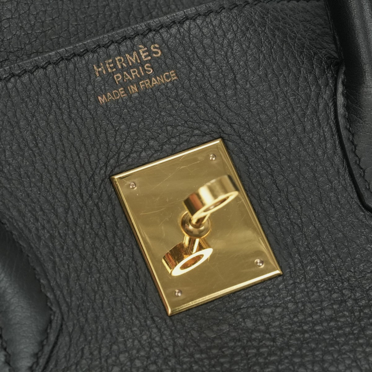 HERMES HERMES Birkin 35 Birkin 35 Tote bag Togo Noir Noir Black Black Gold hardware Birkin Togo tote bag
