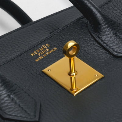 エルメス HERMES バーキン30 バーキン 30 バッグ トートバッグ アルデンヌ ノワール noir ブラック Black 黒 ゴールド金具 ハンドバッグ