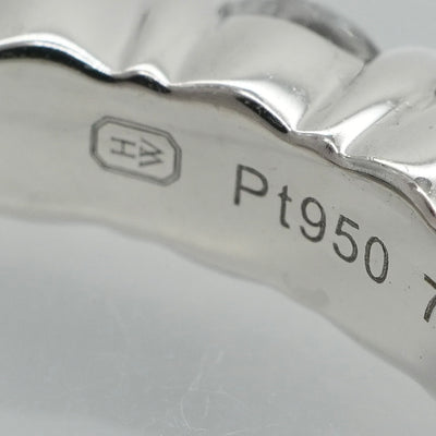 HARRY WINSTON HARRY WINSTON Round Cut Prong Set Ring Round Cut Prong Set Ring Classic Diamond Band Ring Ring Pt950 Silver Full Eternity Ring Platinum