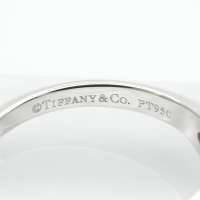 Tiffany & Co. 티파니 & 공동. 약혼 반지 플래티넘 솔리테어 Tiffany & Co. 반지 실버 다이아몬드 반지 약혼 반지 백금