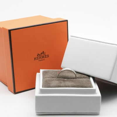 エルメス HERMES キリム キリムリング リング 指輪 750WG シルバー ホワイトゴールド　指輪