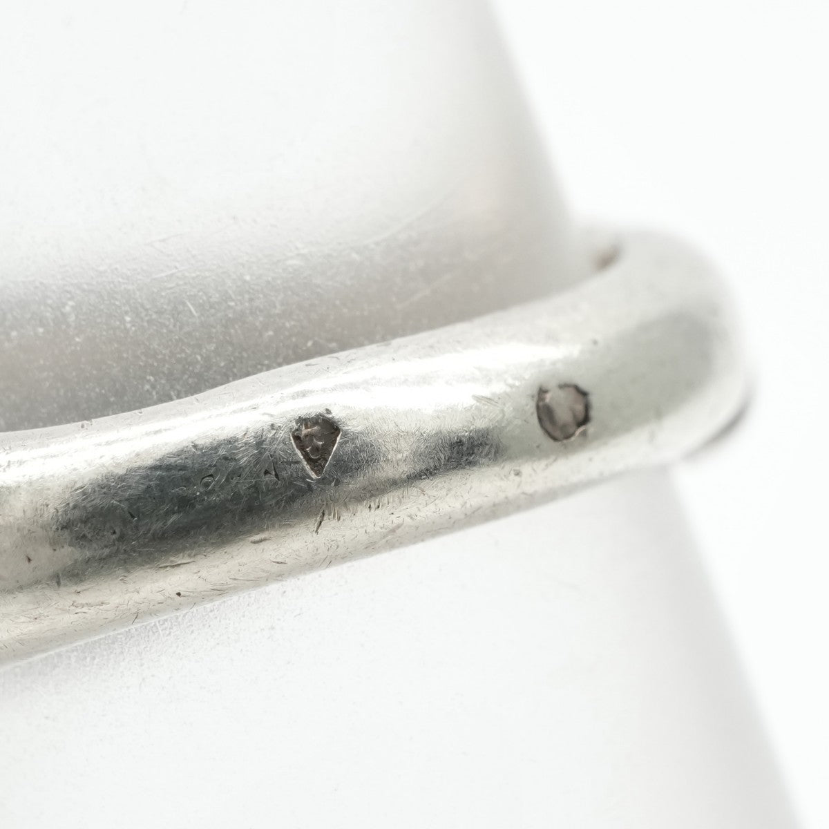 HERMES Hermes Torsade Torsade Ring 925 Silver Antique Rare Silver Holemark